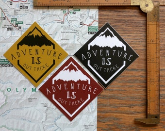 Vinyl Sticker - Adventure - Matte