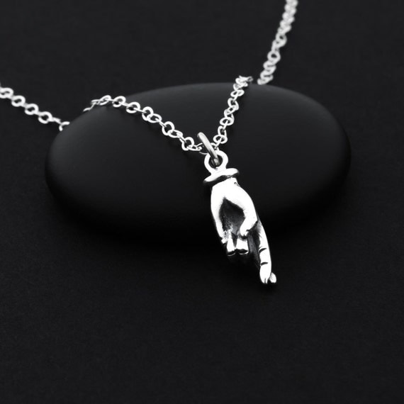 Fingers Crossed Necklace Good Luck Necklace Lucky Charm