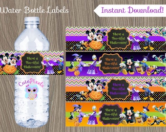 mickey mouse water bottle labels halloween water bottle labels mickey mouse halloween halloween - Minnie Mouse Halloween Party mickey mouse water bottle labels halloween water bottle labels mickey mouse halloween halloween - Minnie Mouse Halloween Party