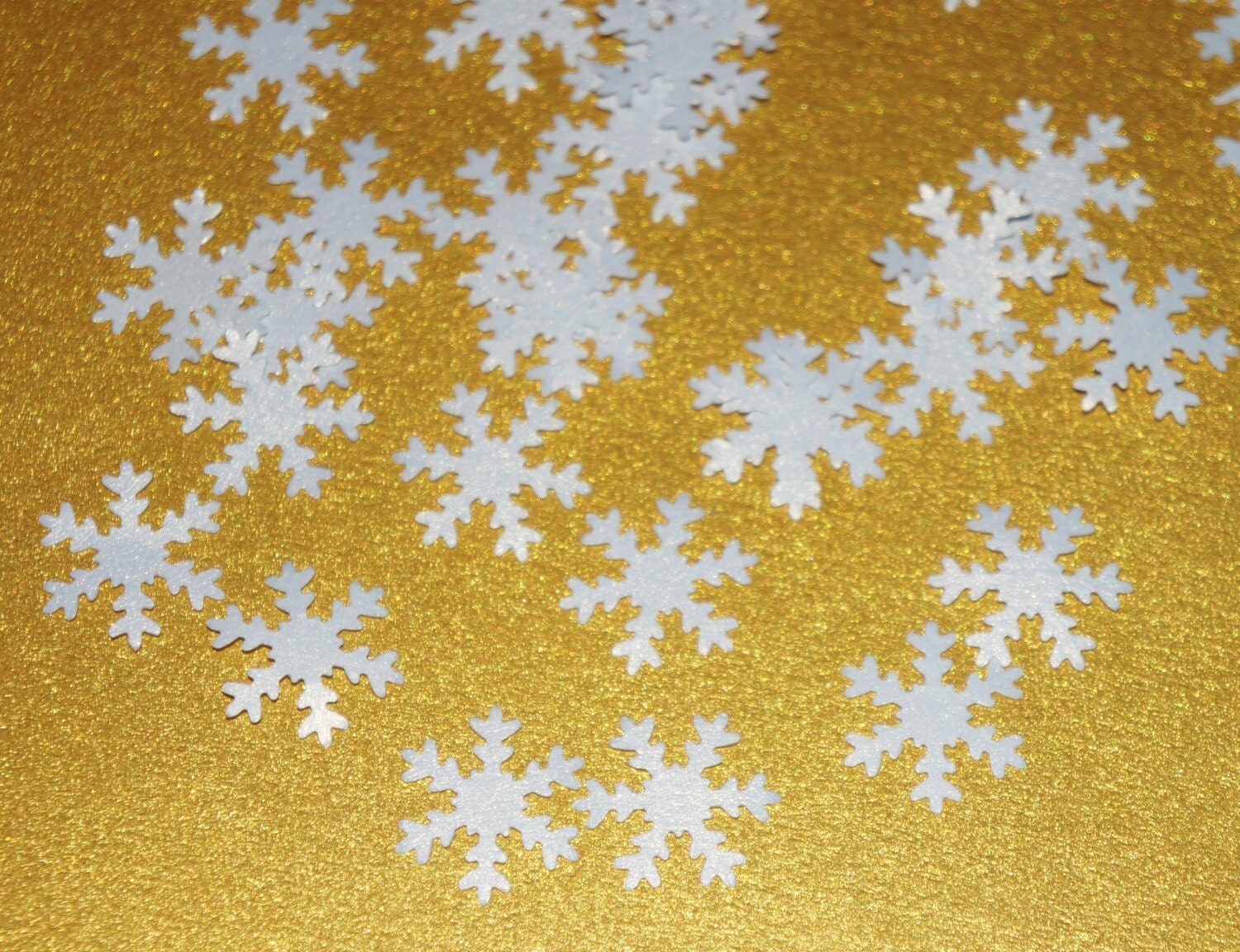 Snowflake Confetti, Winter Wedding Confetti, Christmas Snowflake ...