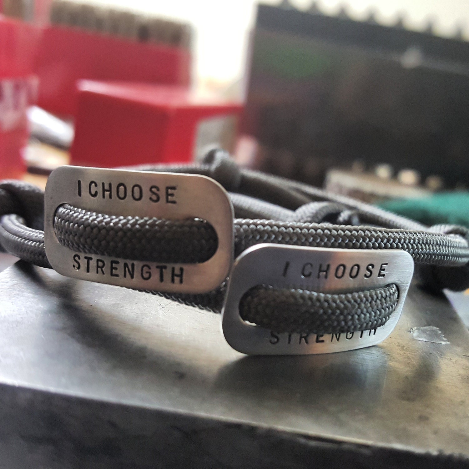 FITNESS BRACELET running bracelet sliding knot athletic