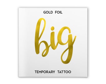 Single 'big' Tattoo | Big Little Sorority. Big Little Tattoos Sorority. Big Little Shirts. Big Little Gift. Sorority tattoos. Sorority.
