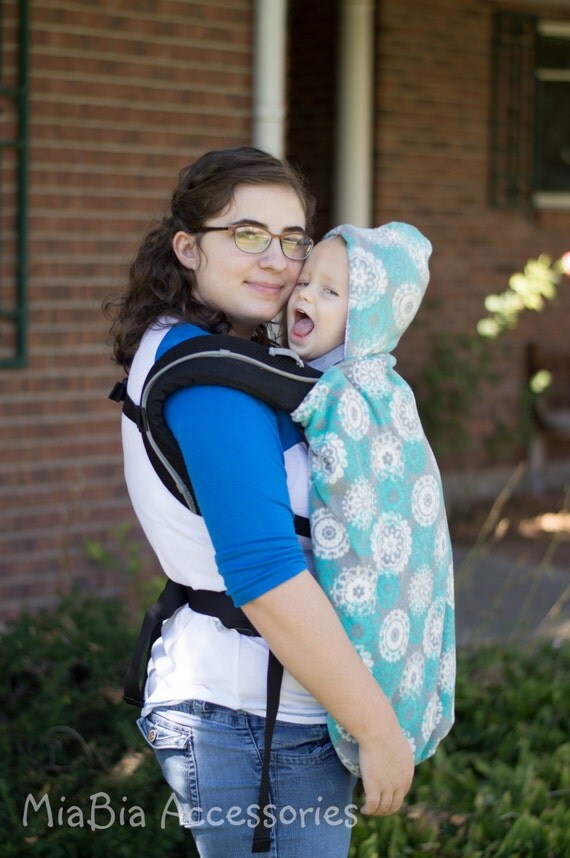 Winter Front Baby Carrier Cover Soft structured carrier