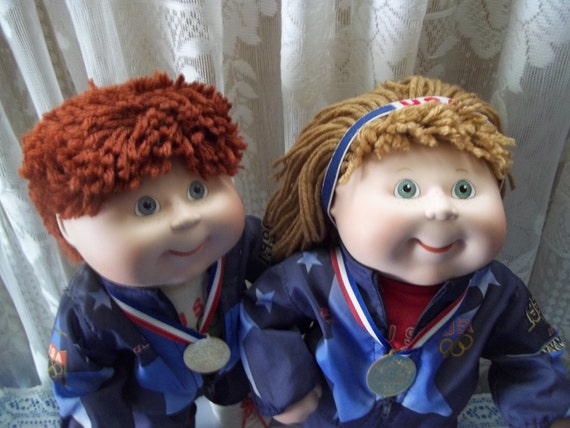 danbury mint porcelain cabbage patch dolls