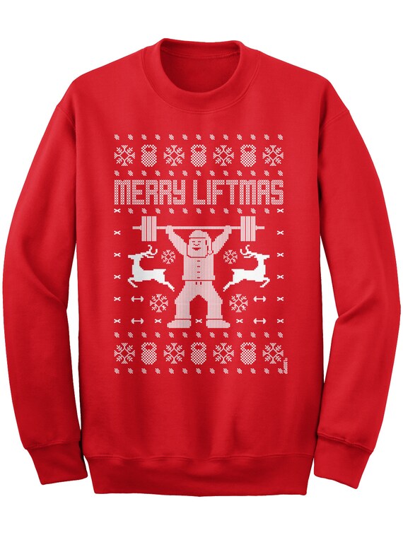 merry liftmas jumper