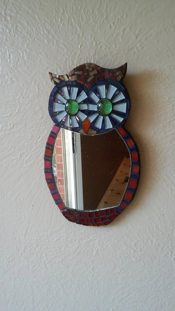 Cute Owl Mirror