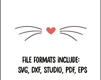 Free Free 300 Cat Whiskers Cat Face Svg Free SVG PNG EPS DXF File