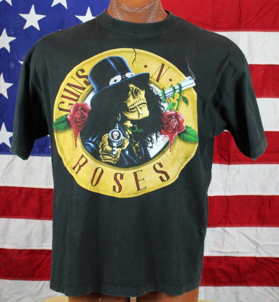 guns and roses tour t shirts