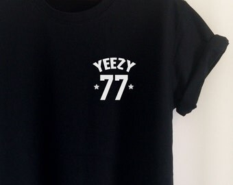 Yeezy Shirts Yeezy Merch Logo Yeezy T Shirts for Women Girls Men Unisex Tumblr Top Tee White/Black/Grey/Red