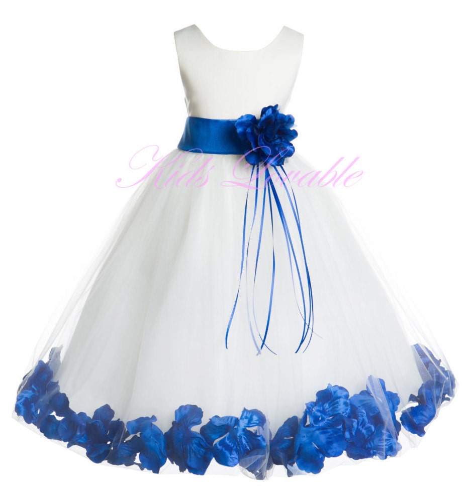 Ivory Flower Girl Dress Rose Petals DressesPrincess by JbeeKids