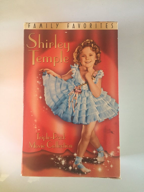 Shirley Temple 3 pk collection of Family Favorites VHS Fox