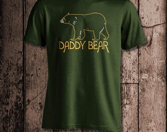 man punching bear t shirt