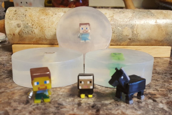 Minecraft Inspired Character Theme Soap by GlitterandLaceWeds