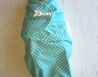 Baby Swaddle Woodland Creatures Fox & Arrow by BabyBunnyNursery