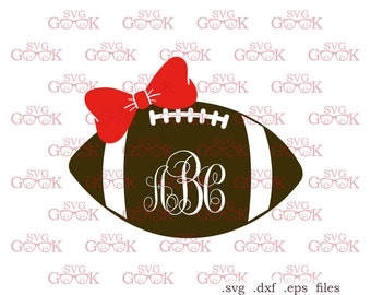 American Football Ball SVG cut files, Super Bowl svg cut files for use with Silhouette, Cricut and other Vinyl Cutters, digital cut file