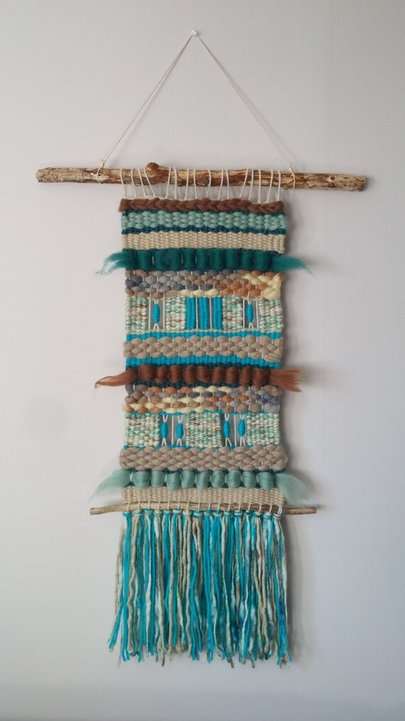Large Handmade woven/Wall hanging by KalaFiberArts on Etsy