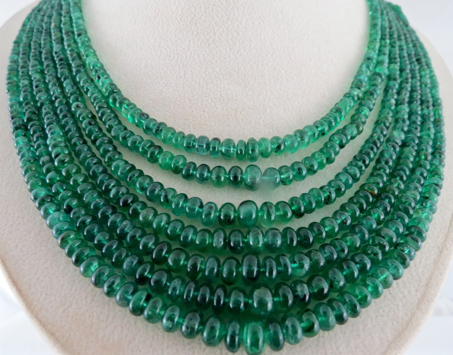 Breathtaking 495 Carats Natural Zambian EMERALD Round BEADS