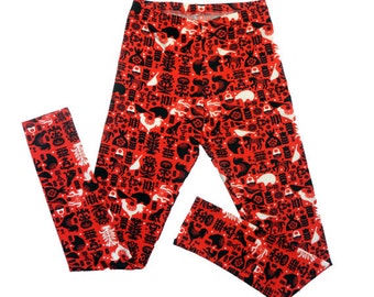 Organic Leggings, Cotton Leggings, High Waisted Leggings, Loungewear, Womens Leggings, Yoga Clothes, Workout Leggings, Bamboo, SALE