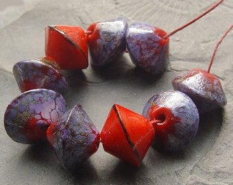 artisan lampwork, handmade - Powerred with Purple MTO - by Calisto