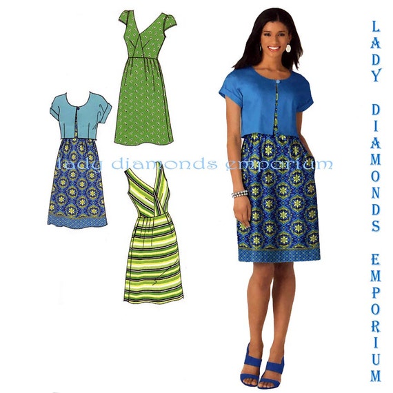 Simplicity sundress patterns for women plus size women