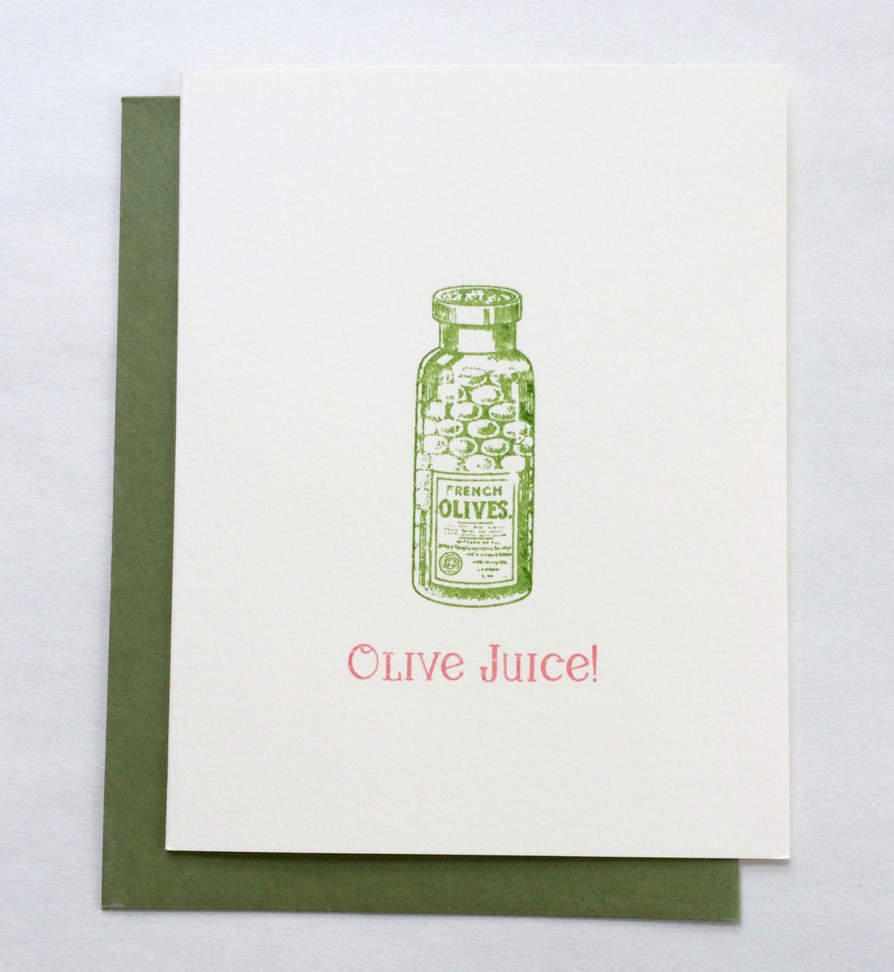 Olive Juice / I Love You / Happy Valentine's Day Vintage
