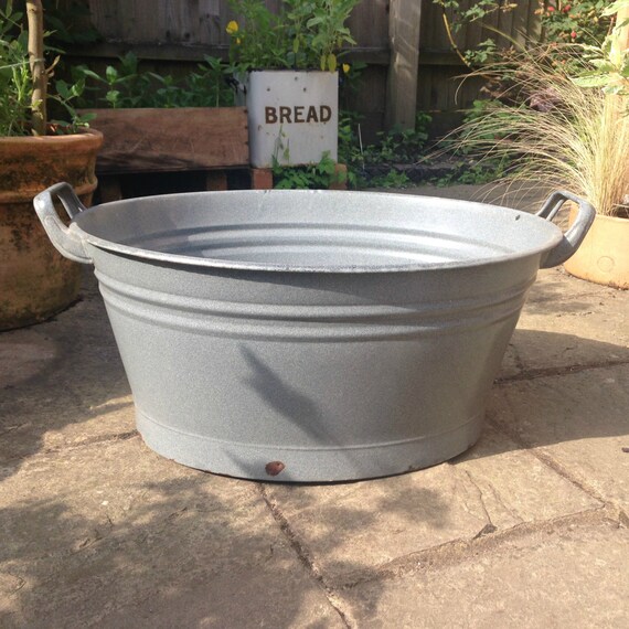Enamel Bath Tub vintage enamel oval wash tub bath tub tin bath by embergate Enamel Bath Tub vintage enamel oval wash tub bath tub tin bath by embergate