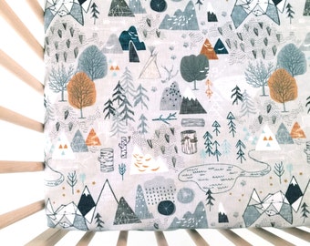 Crib Sheet Max's Map. Fitted Crib Sheet. Baby Bedding. Crib Bedding. Minky Crib Sheet. Crib Sheets. Woodland Crib Sheet. Adventure Nursery.