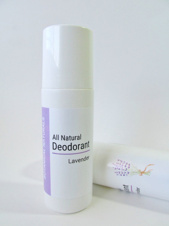 Natural Zinc Deodorant Lavender Essential Oil by BotanicalNaturals