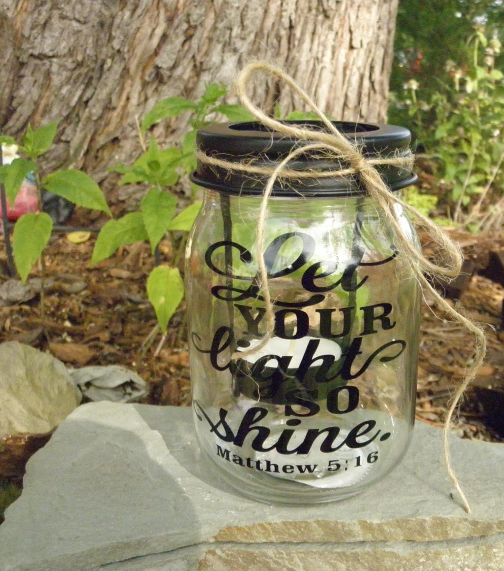 Scripture Mason Jar Printable