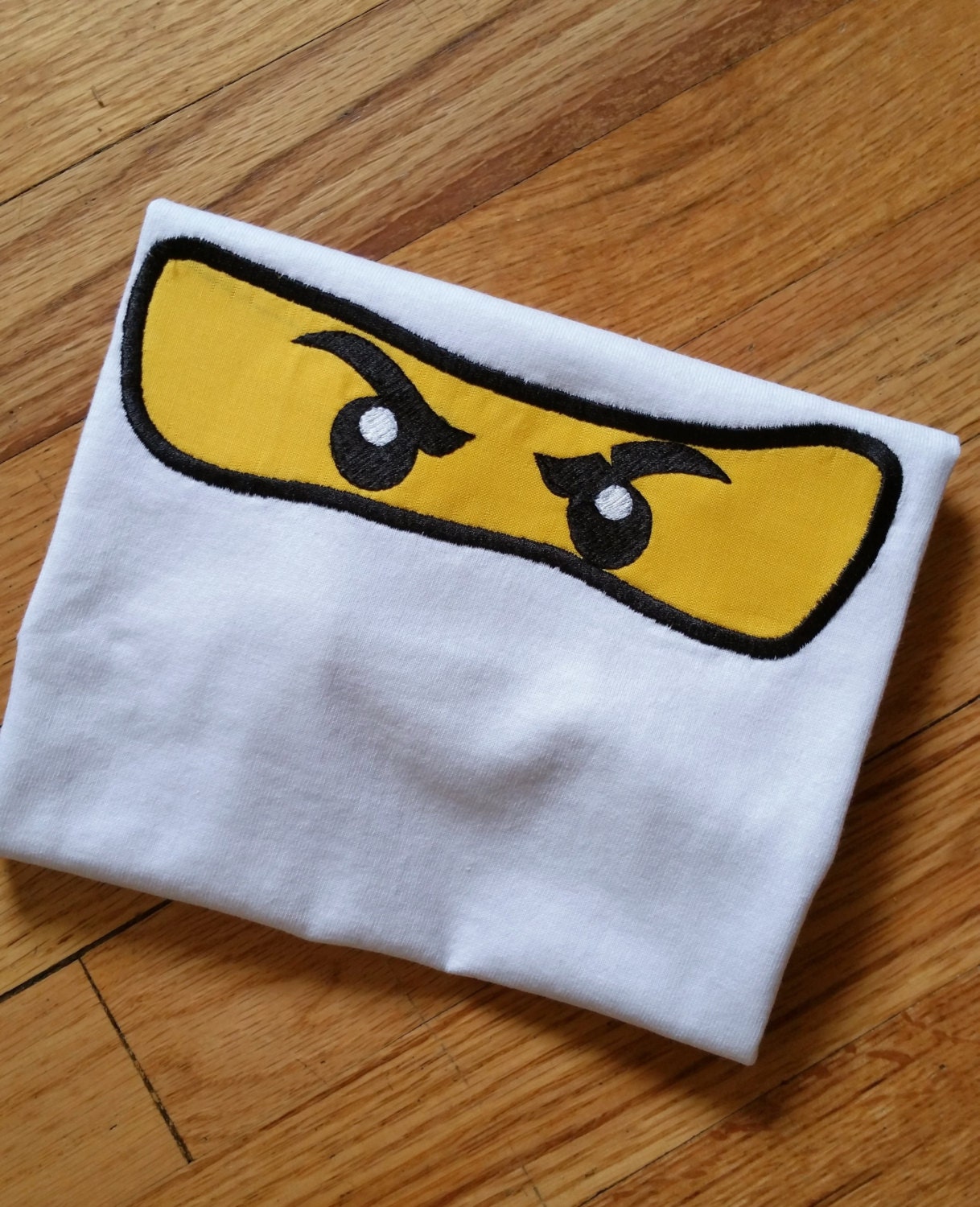 Ninja Mask Shirt Any Color Theme Shirt / Onesie Boy or Girl