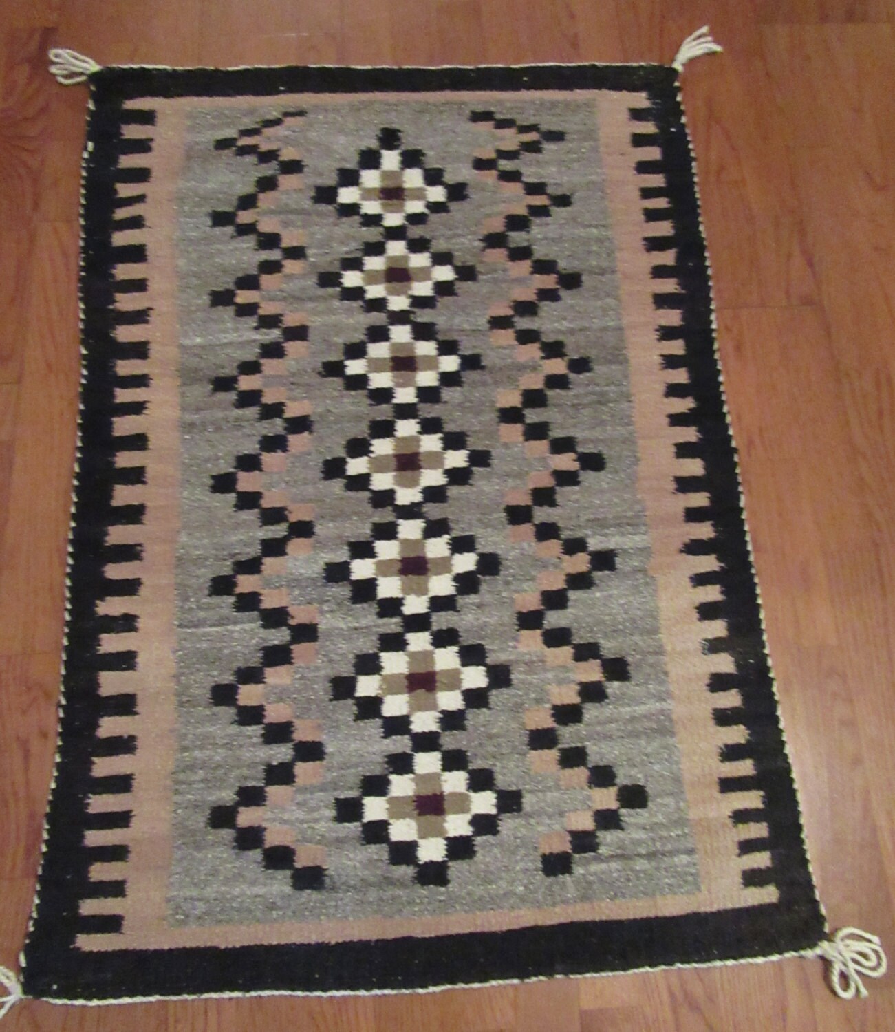 Native American Rug Runner rectangle 2'6 x
