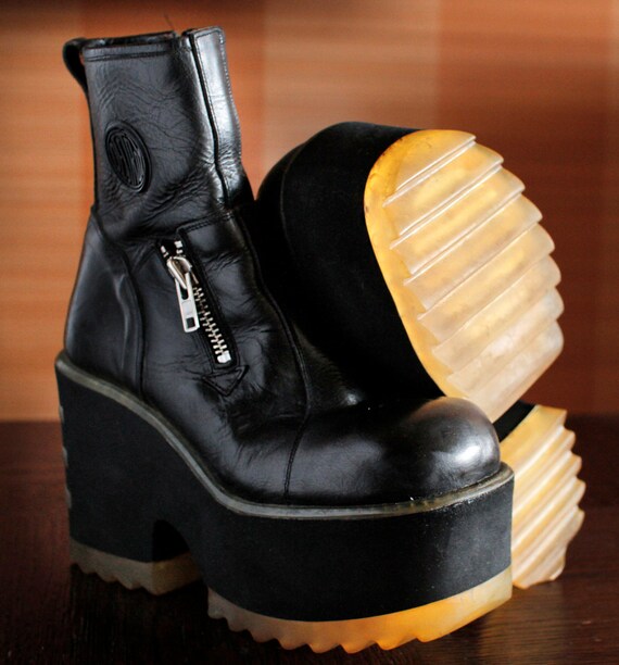 destroy platform cowboy boots