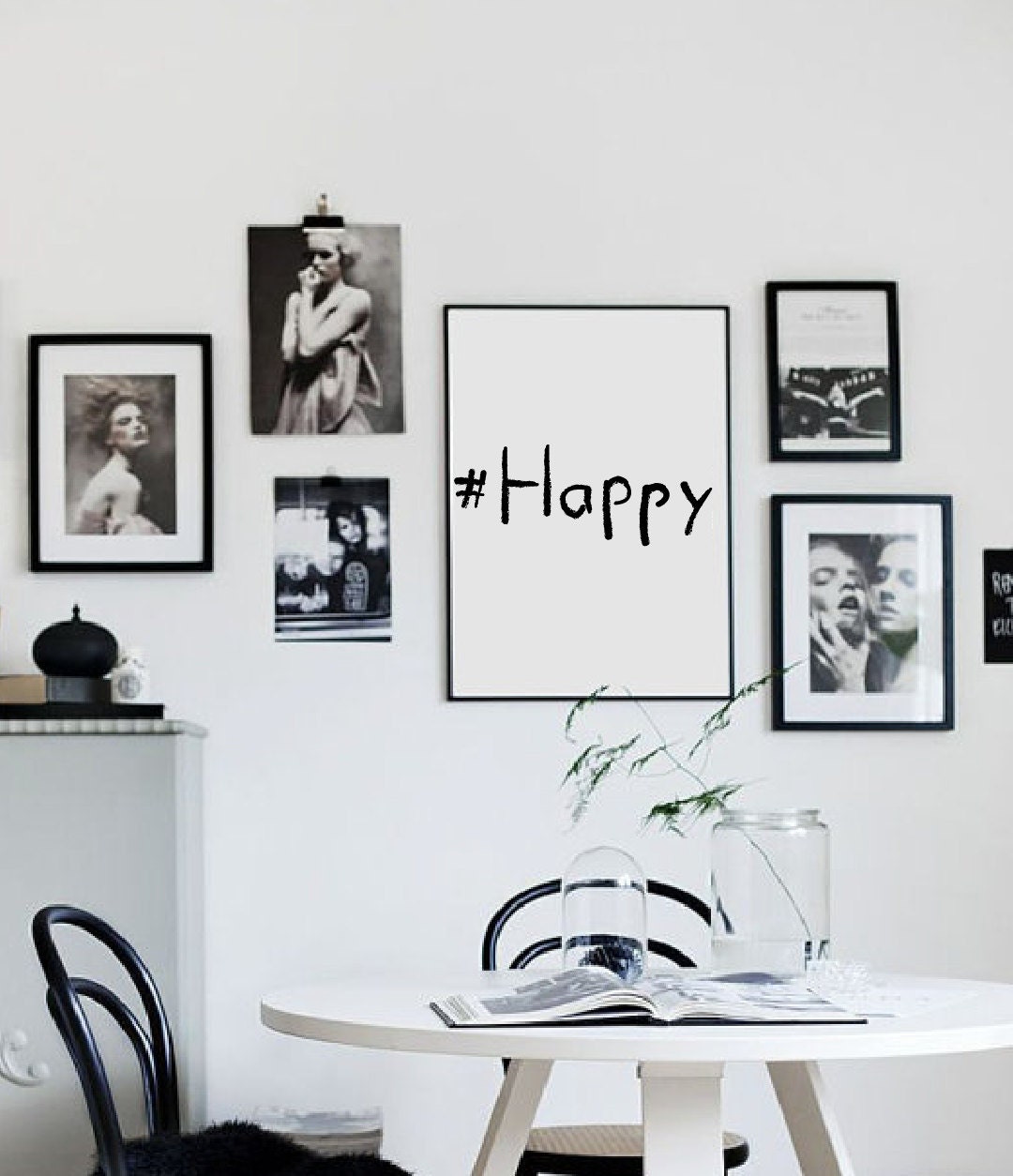 Happy Home Decor | hashtag happy happy home decor typography Happy Home Decor | hashtag happy happy home decor typography