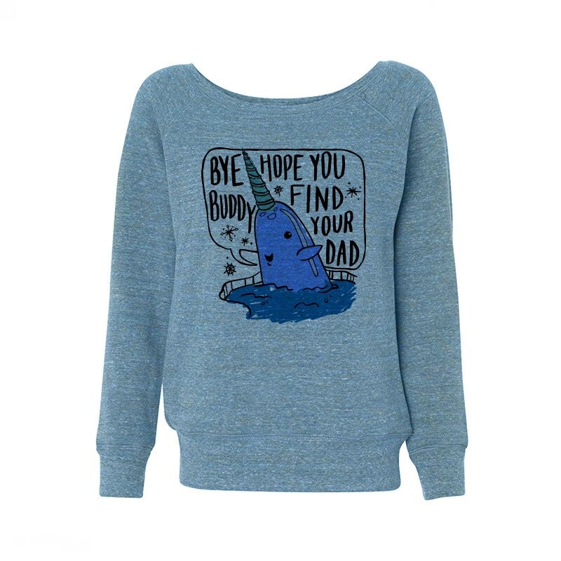 Christmas sweater from Elf #christmas #sweater #elf #narwhal