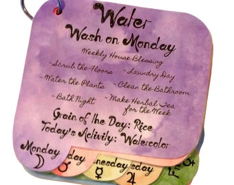 Waldorf Daily Rhythm Cards - Homemaking - Homeschool - Printable - Instant PDF Computer Downloads