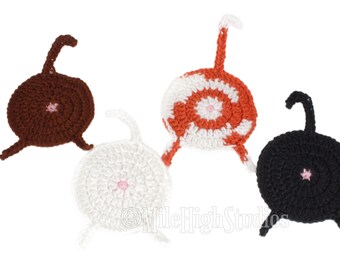 Cat Butt Coasters