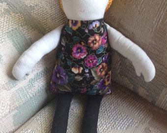 Rag Doll, Fabric Doll, Cloth Doll, Toy, Girl Doll