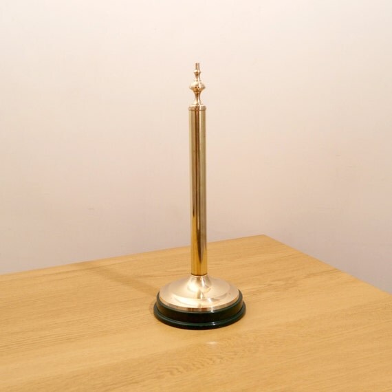 Paper Towel Holder Stand Vintage Brass By Ukamobile On Etsy 5795