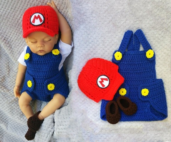 infant mario costume