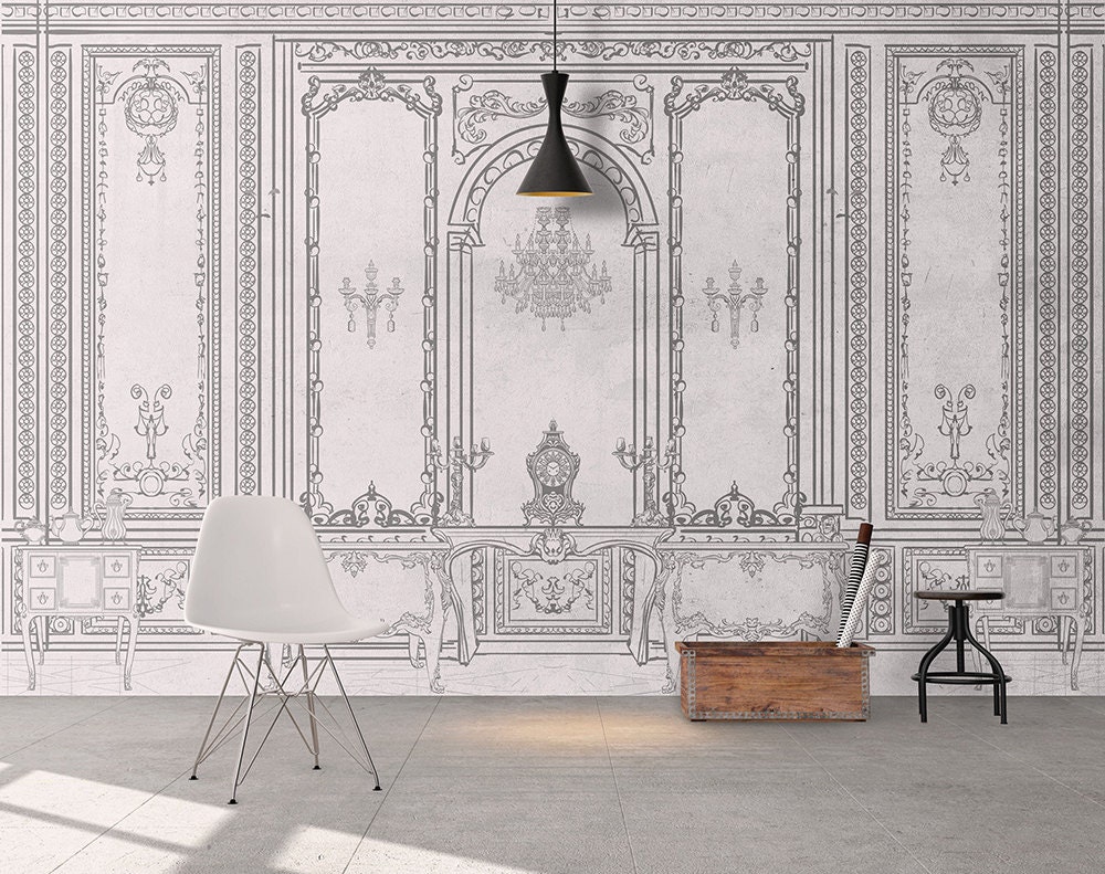 Wallpaper Removable Wallpaper Reusable Wall Mural Self