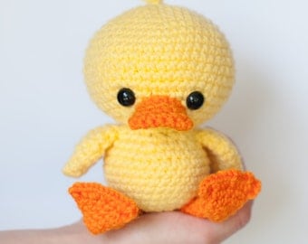 Crochet Baby Gift Pattern DIY Bathroom Decor Crochet Duck