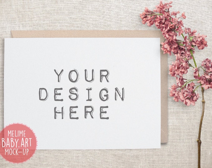 Cards Mockups, Styled Photography Mock Up, 5x7 Invitations Mockup, Shabby Chic Photography (A7.Card)