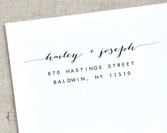 self inking Return address stamp,family address stamp,custom address stamp,wedding address stamp 21