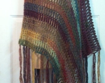 Light As A Feather Crochet Poncho Pattern