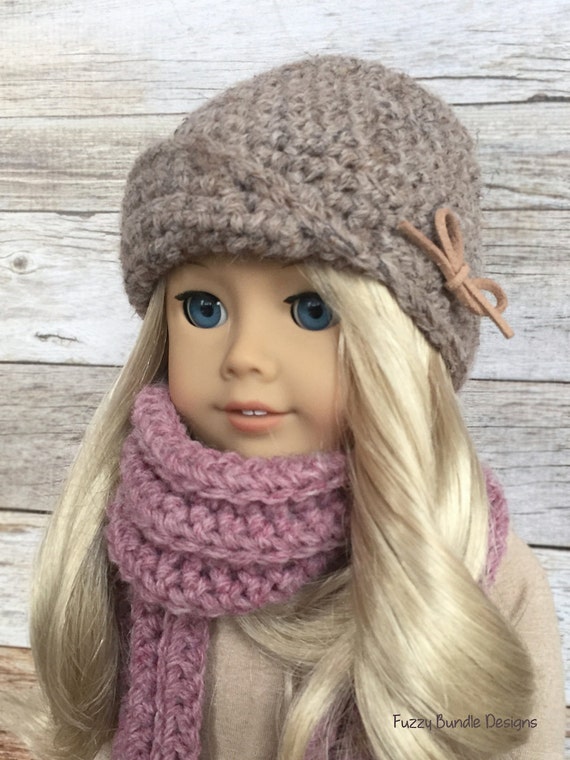 CROCHET PATTERN 18 inch Doll Amelie Cloche/Hat PDF by FuzzyBundle