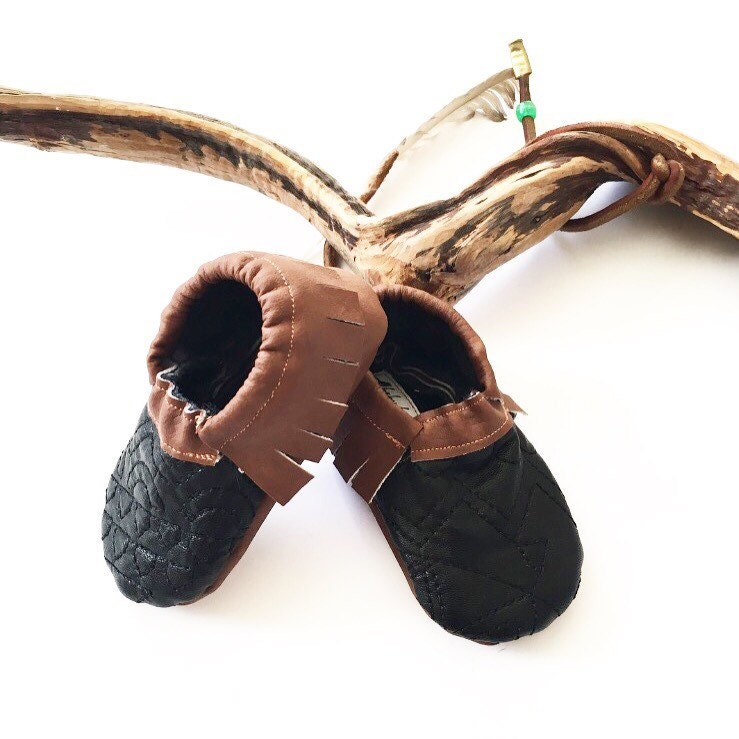 Custom Baby Moccasins Affordable Baby Moccs Canvas Toe