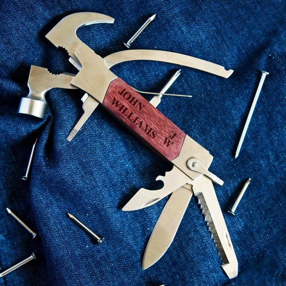 Your Initials Personalised Multi Tool, Laser Engraved multitool from