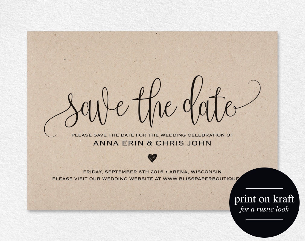 Save The Date Postcard Templates