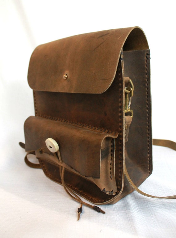 Leather Fly Fishing Bag by Beargrass Leather for Fly Boxes