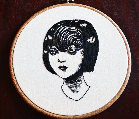 Junji Ito Uzumaki Embroidery